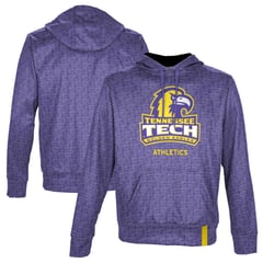 Men's ProSphere Purple Tennessee Tech Golden Eagles Athletics Name Drop Pullover Hoodie