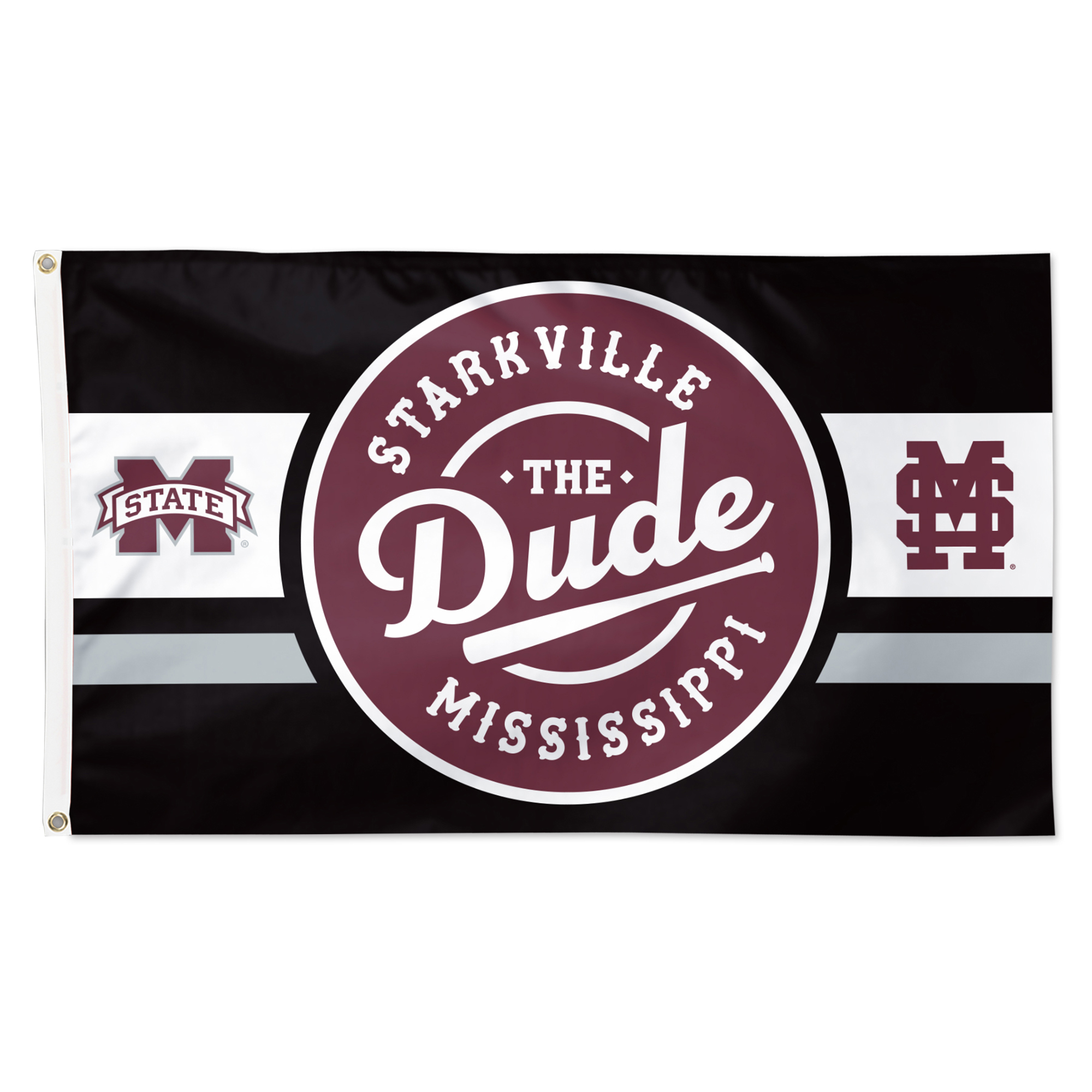 WinCraft Mississippi State Bulldogs 3' x 5' Single-Sided The Dude Collection Deluxe Flag