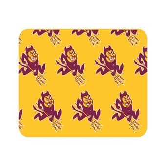 Gold Arizona State Sun Devils Repeat Logo Mouse Pad