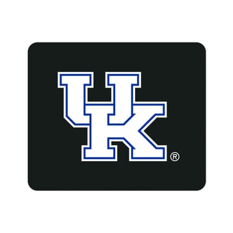 Black Kentucky Wildcats Primary Logo Mouse Pad