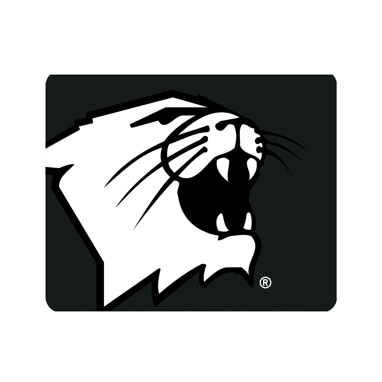 Black Northwestern Wildcats Oversized Logo Mouse Pad