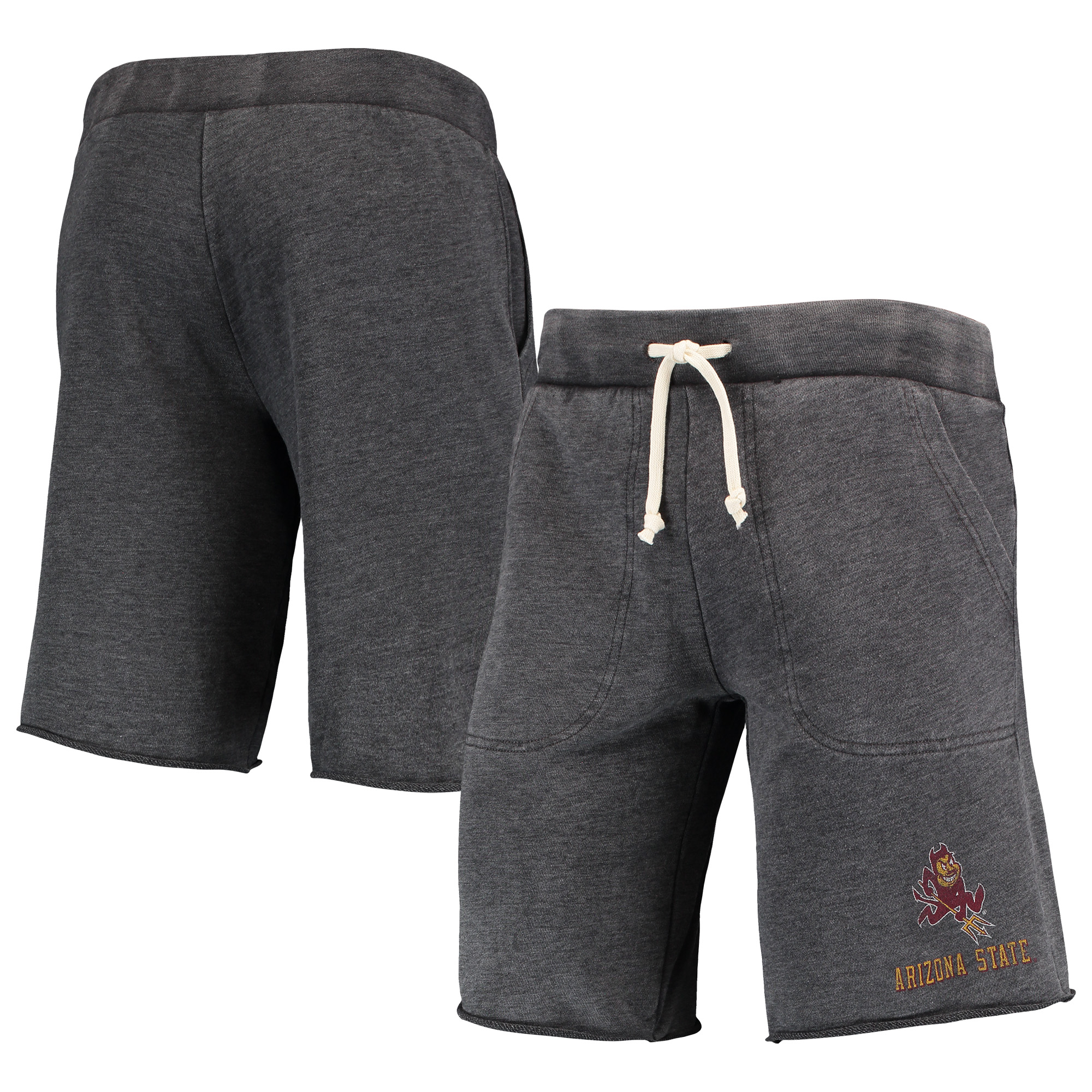 Men’s Heathered Black Alternative Apparel Arizona State Sun Devils Victory Lounge Shorts Men’s Heathered Black Alternative Apparel Arizona State Sun Devils Victory Lounge Shorts