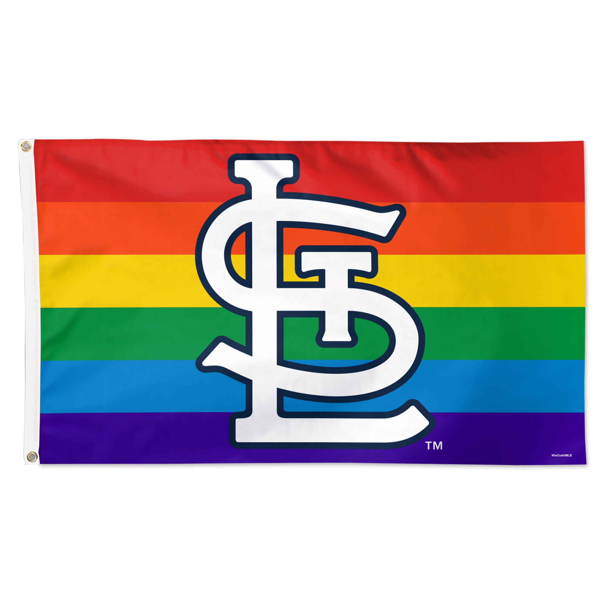WinCraft St. Louis Cardinals 3' x 5' Single-Sided Deluxe Team Pride Flag