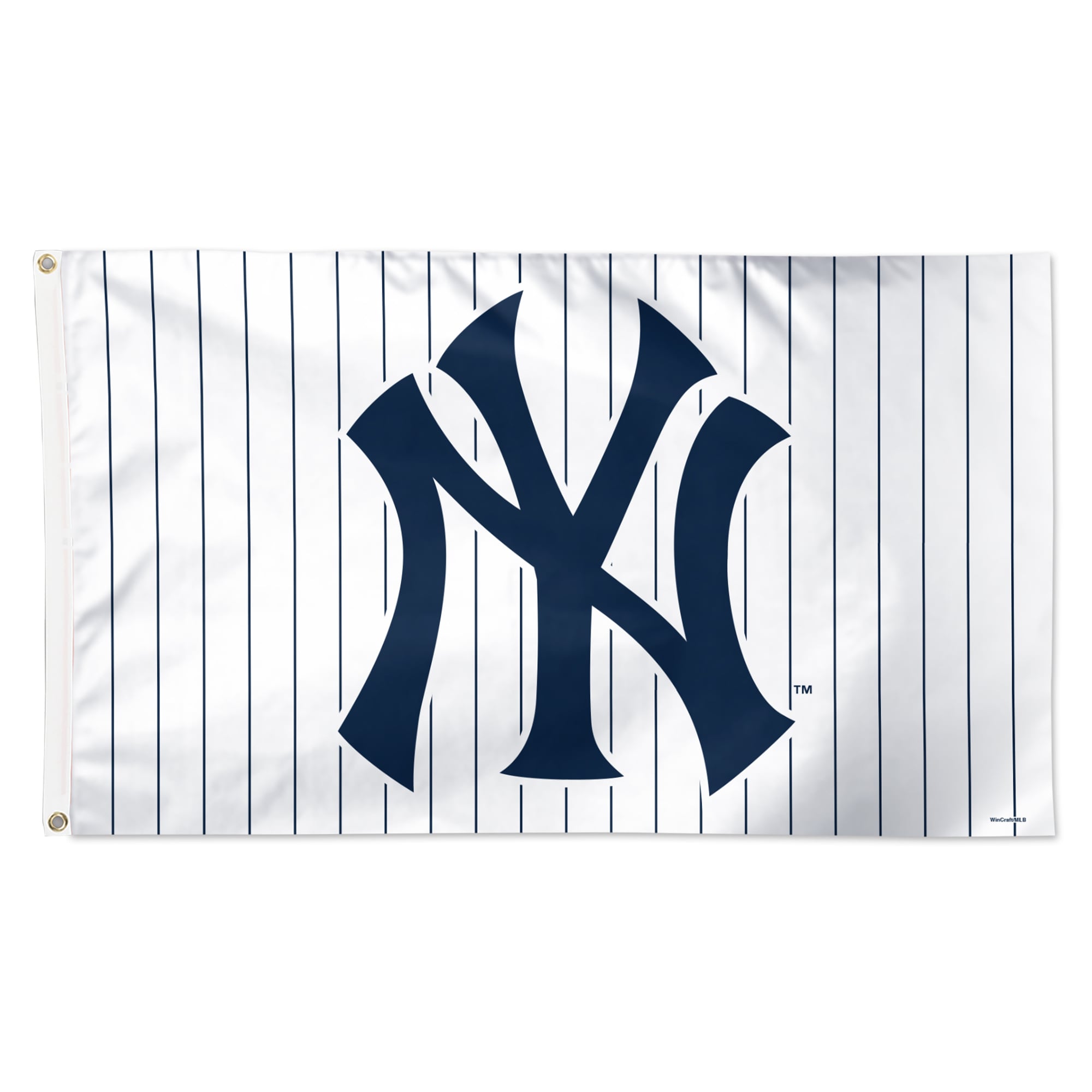 WinCraft New York Yankees 3' x 5' Single-Sided Deluxe Pinstripe Flag