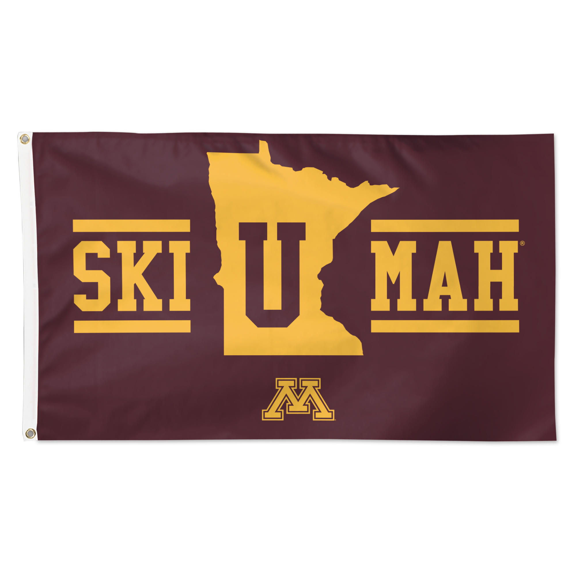 WinCraft Minnesota Golden Gophers 3′ x 5′ Single-Sided Deluxe Team Slogan Flag WinCraft Minnesota Golden Gophers 3′ x 5′ Single-Sided Deluxe Team Slogan Flag