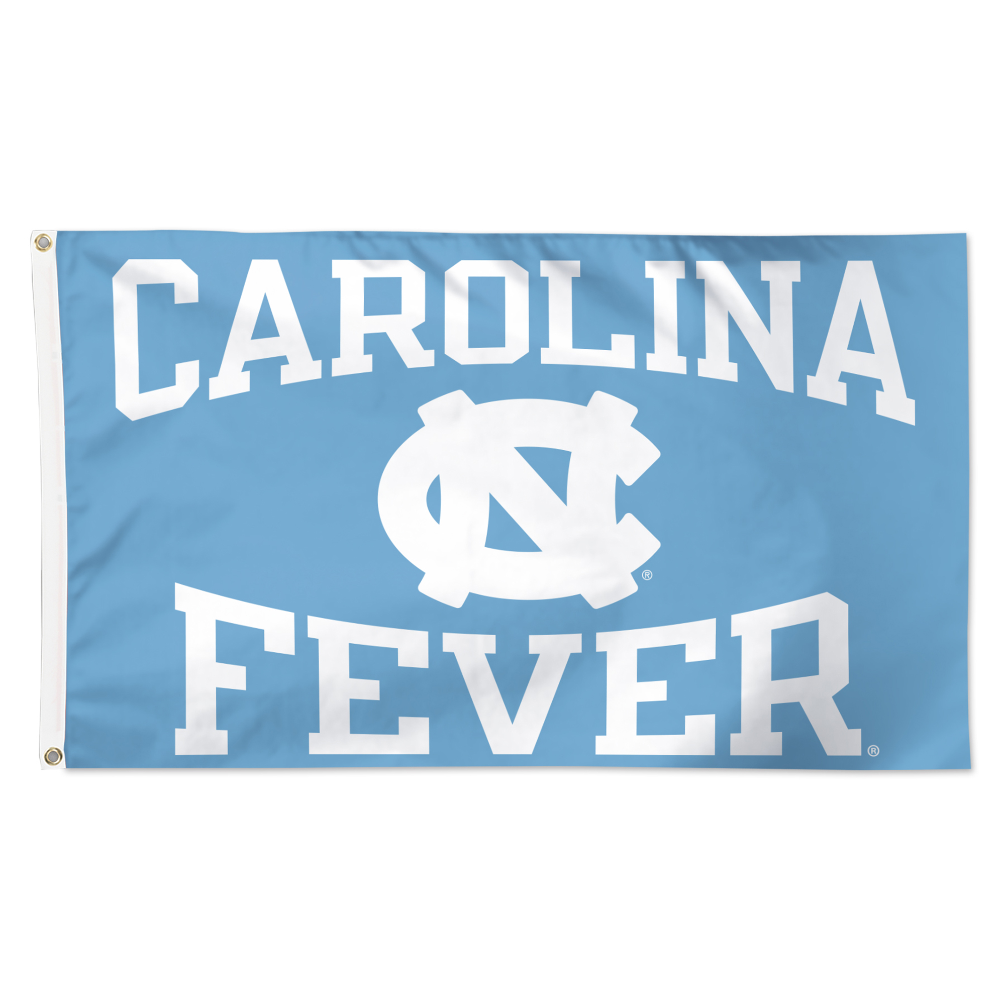 WinCraft North Carolina Tar Heels 3' x 5' Single-Sided Deluxe Team Slogan Flag