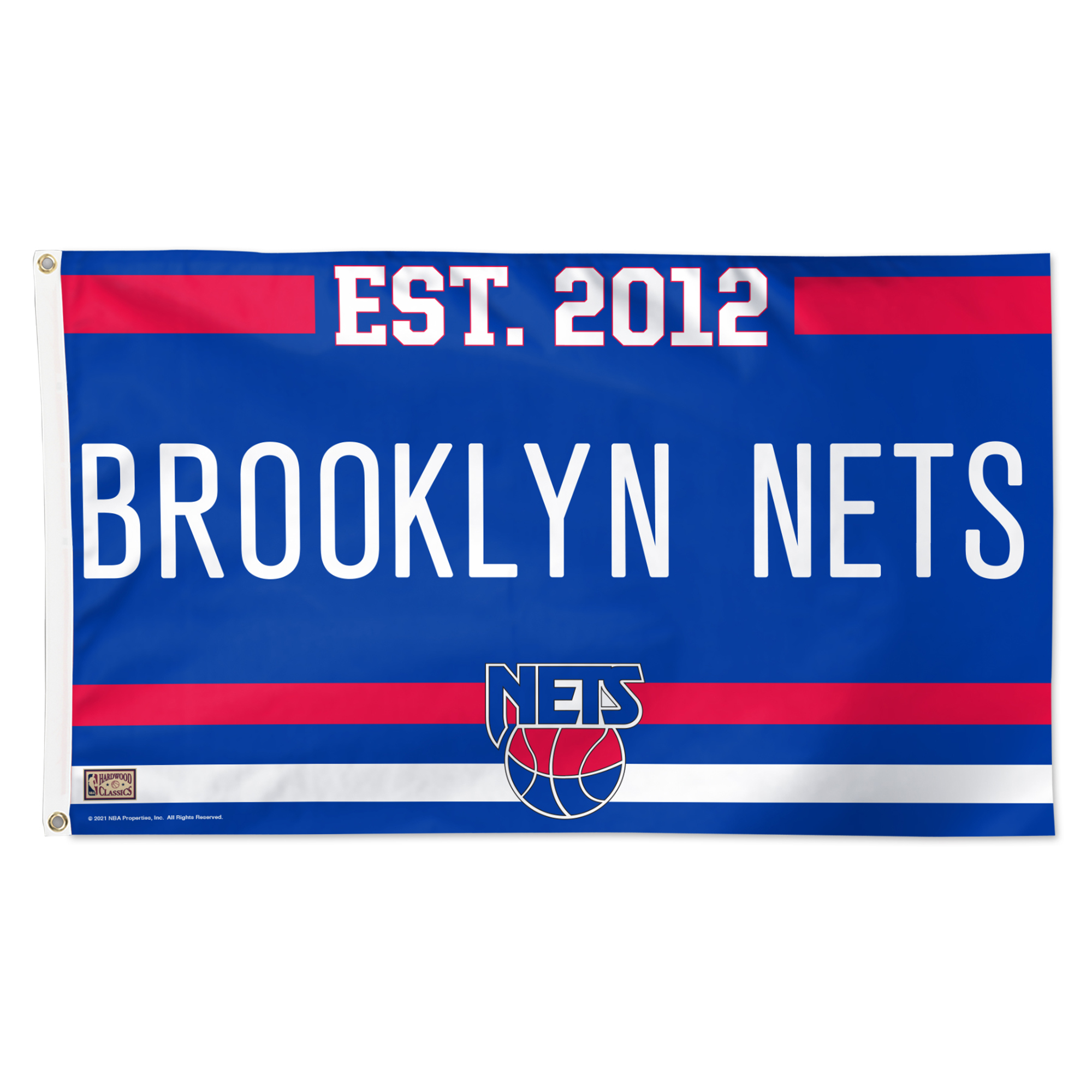 WinCraft Brooklyn Nets 3′ x 5′ Single-Sided Franchise Establishment Deluxe Flag WinCraft Brooklyn Nets 3′ x 5′ Single-Sided Franchise Establishment Deluxe Flag