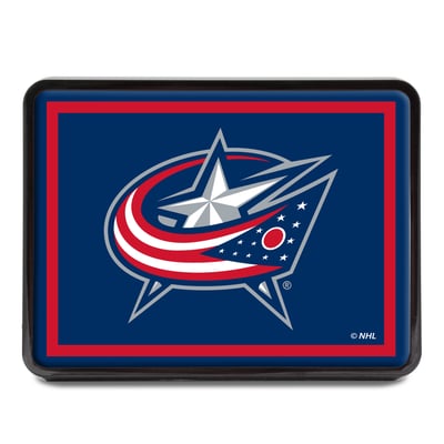 WinCraft Columbus Blue Jackets Universal Rectangle Hitch Cover