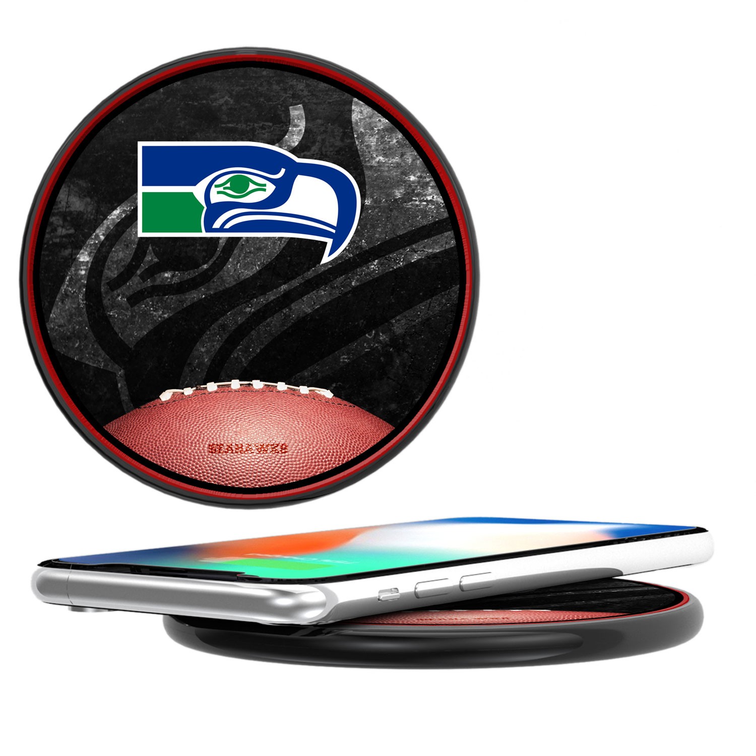 Keyscaper Seattle Seahawks 15 Watt Wireless Induction Charger Keyscaper Seattle Seahawks 15 Watt Wireless Induction Charger