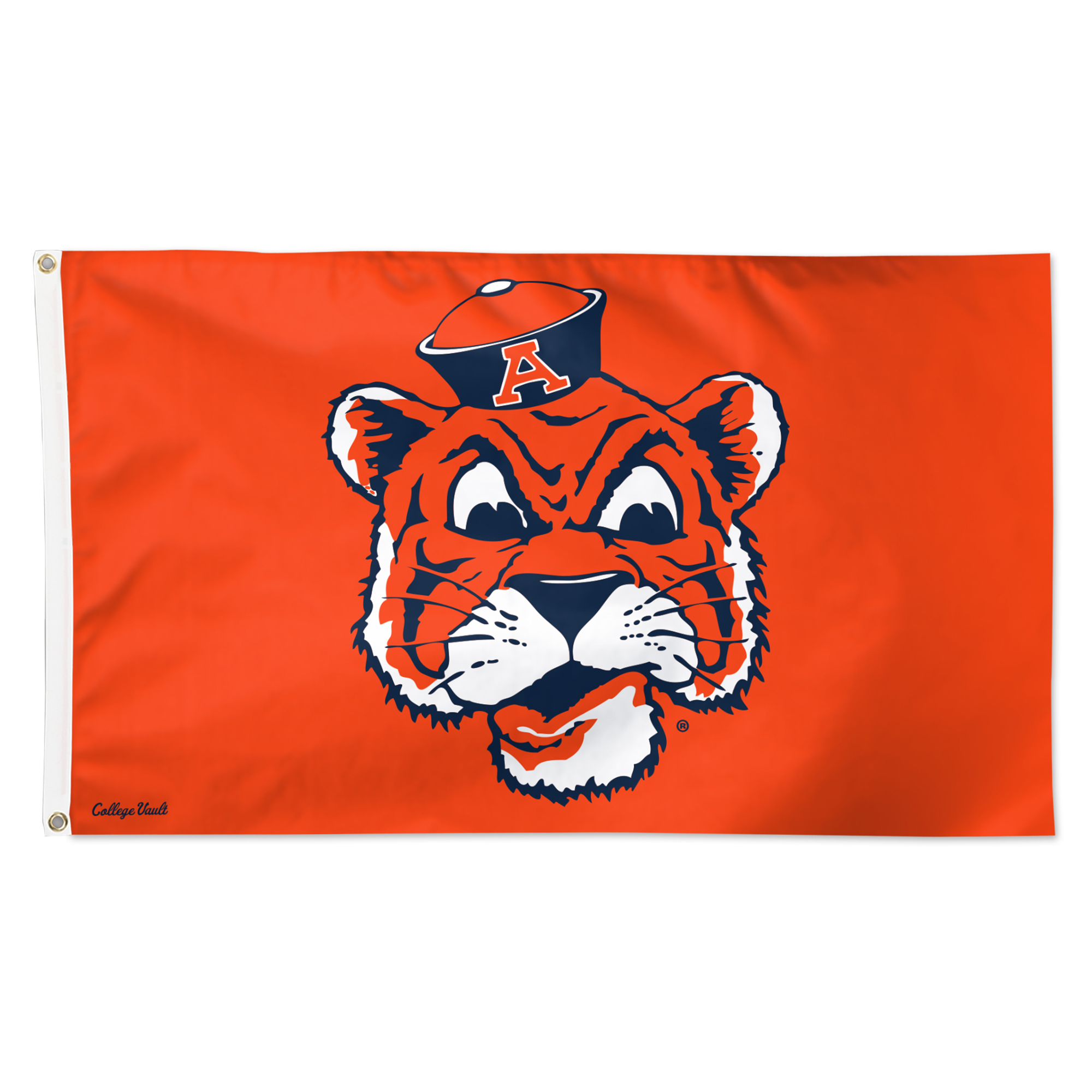 WinCraft Auburn Tigers Single-Sided College Vault Team Logo Deluxe Flag