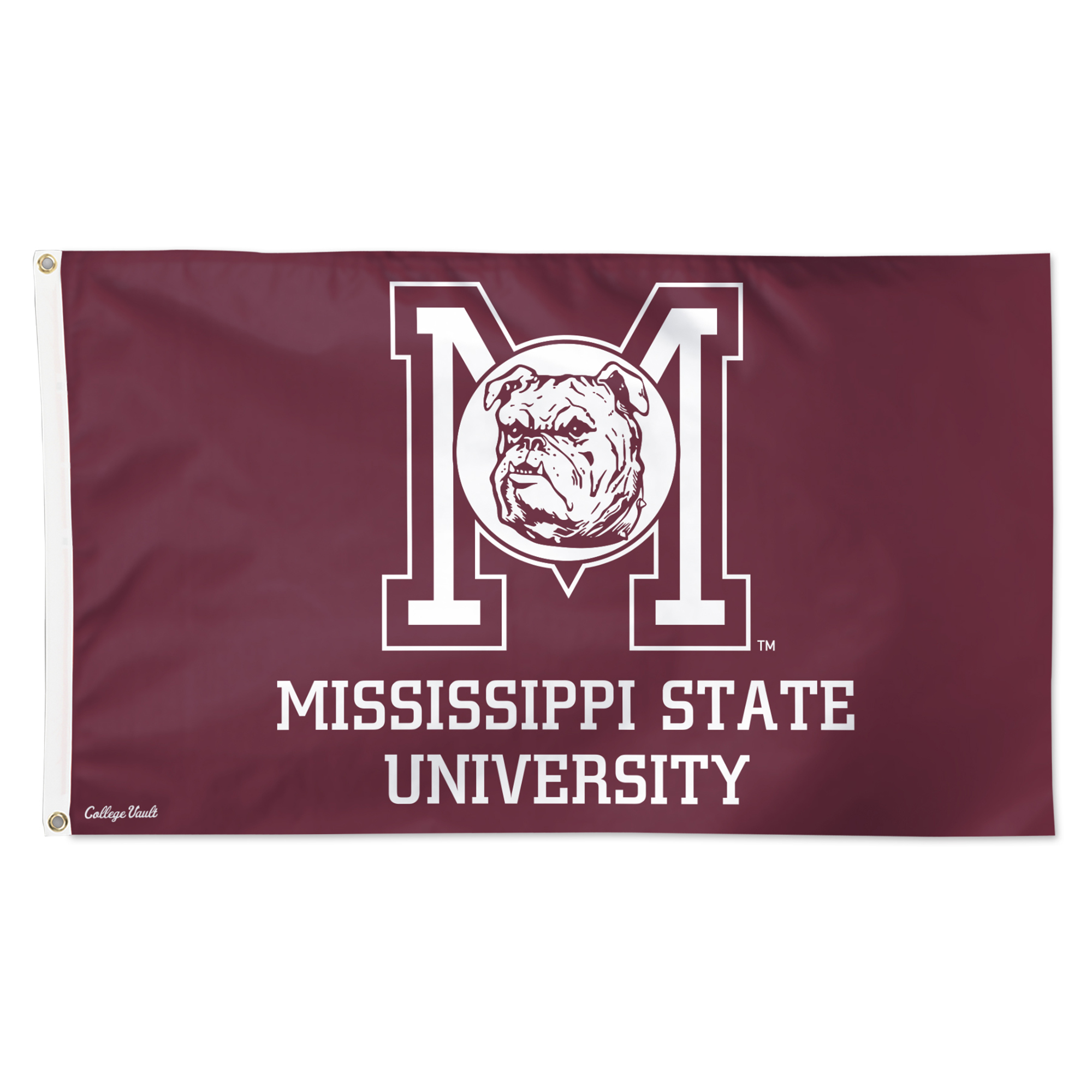 WinCraft Mississippi State Bulldogs Single-Sided College Vault Deluxe Flag