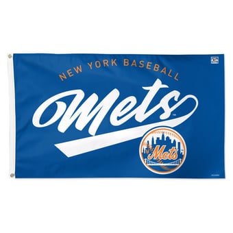 WinCraft New York Mets 3' x 5' Single-Sided Heritage Deluxe Flag