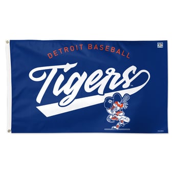 WinCraft Detroit Tigers 3' x 5' Single-Sided Heritage Deluxe Flag