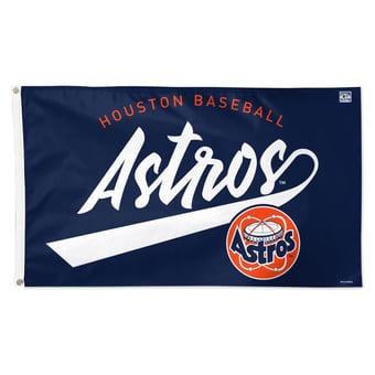WinCraft Houston Astros 3' x 5' Single-Sided Heritage Deluxe Flag