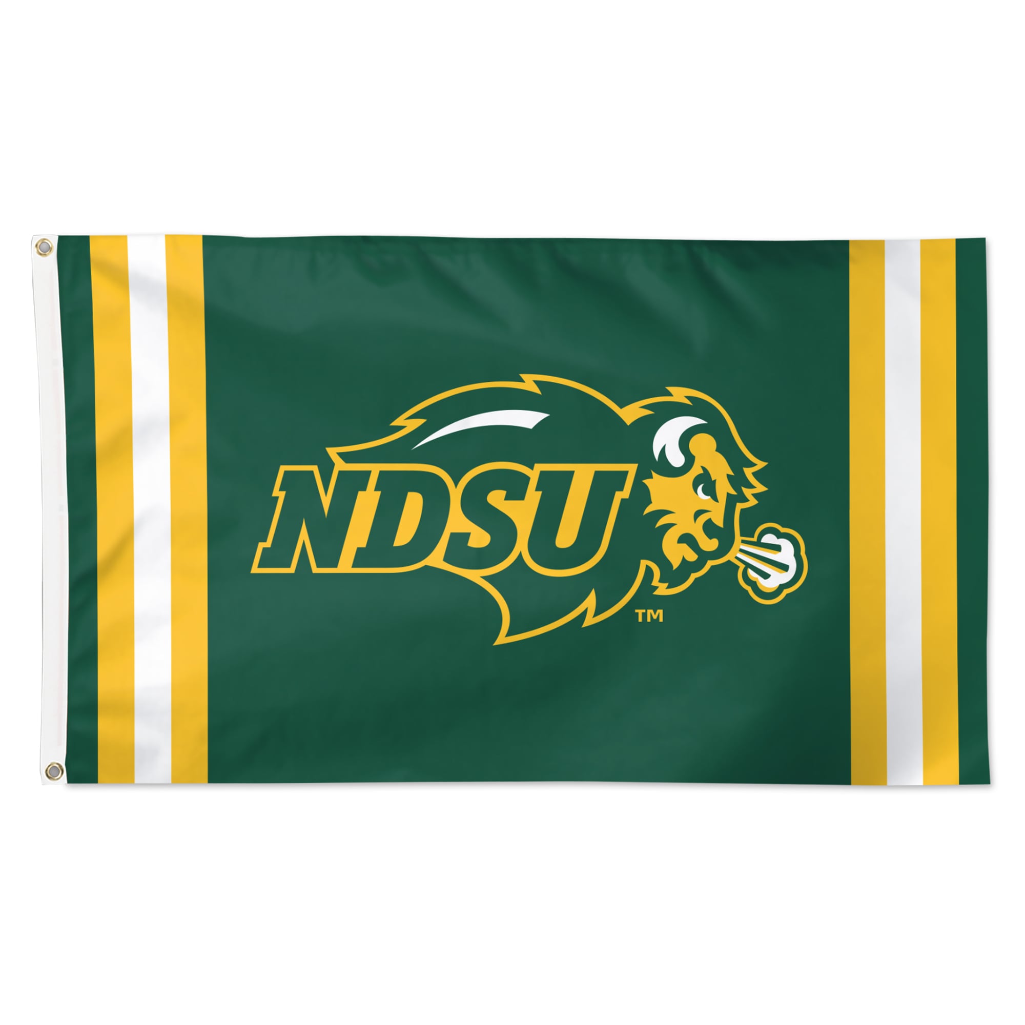 WinCraft NDSU Bison 3' x 5' Vertical Stripe Deluxe Single-Sided Flag