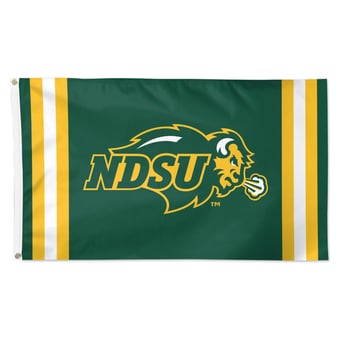 WinCraft NDSU Bison 3' x 5' Vertical Stripe Deluxe Single-Sided Flag