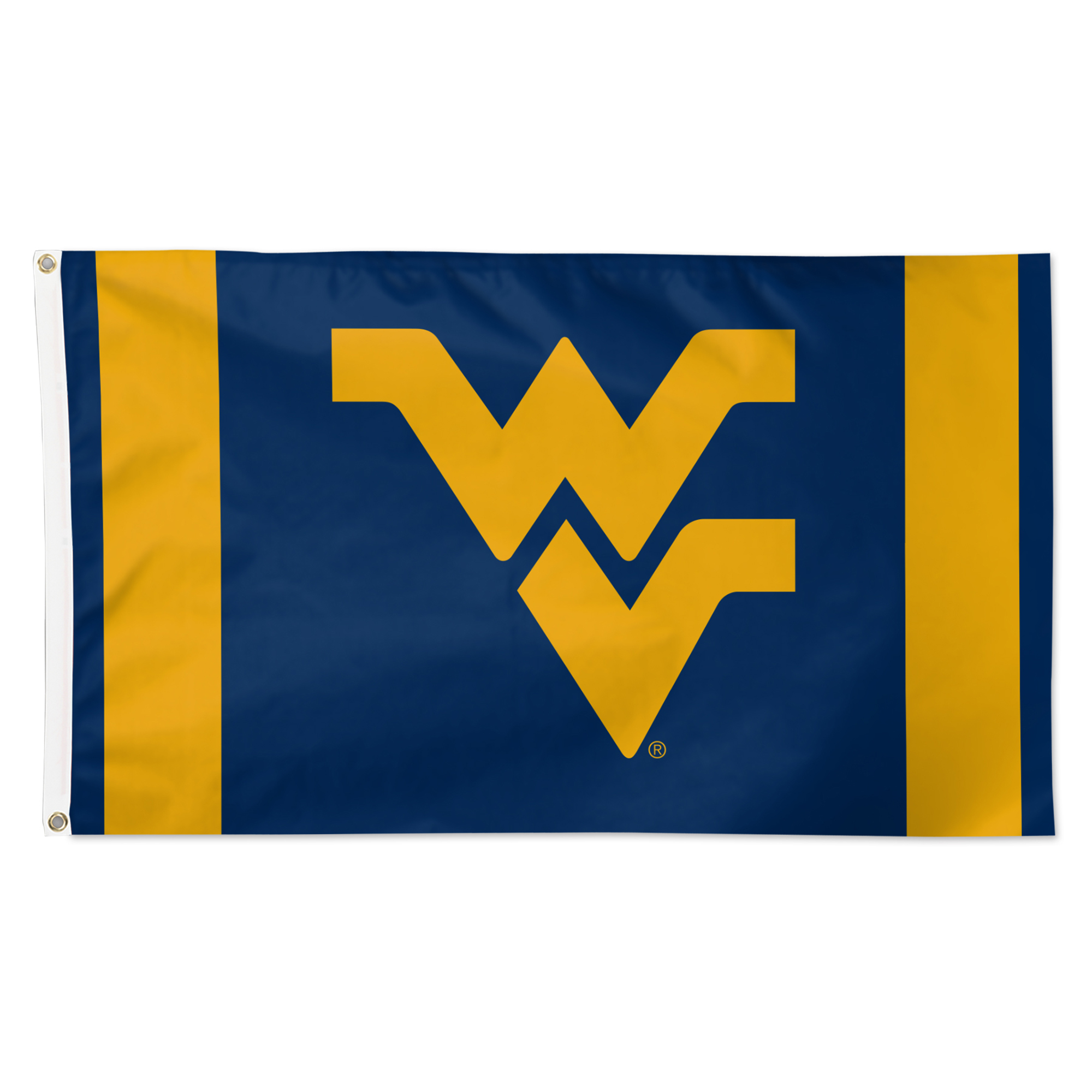 WinCraft West Virginia Mountaineers 3' x 5' Vertical Stripe Deluxe Single-Sided Flag