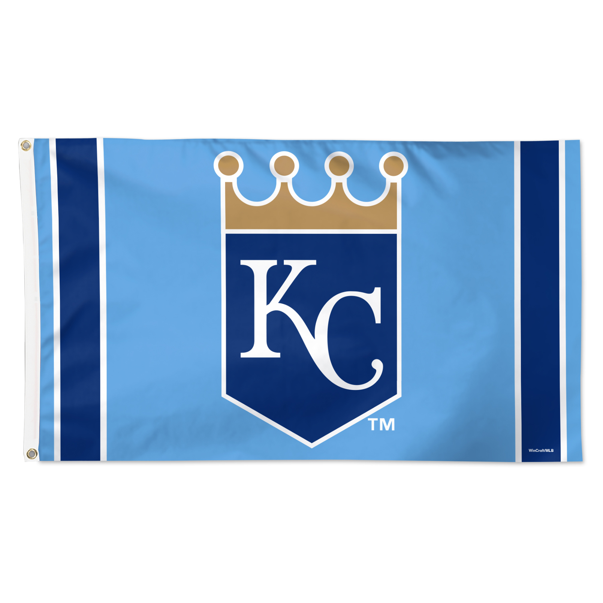 WinCraft Kansas City Royals 3′ x 5′ Vertical Stripe Deluxe Single-Sided Flag WinCraft Kansas City Royals 3′ x 5′ Vertical Stripe Deluxe Single-Sided Flag