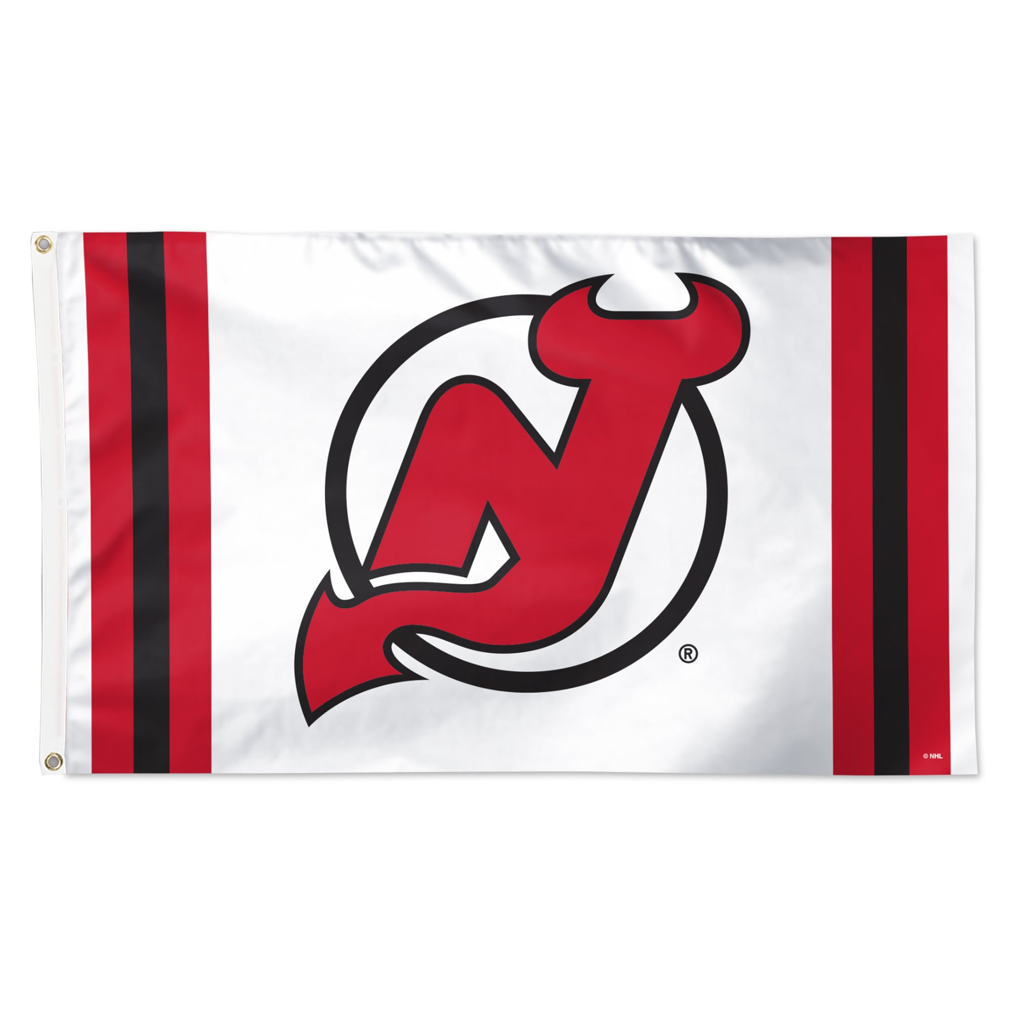 WinCraft New Jersey Devils 3' x 5' Vertical Stripe Deluxe Single-Sided Flag
