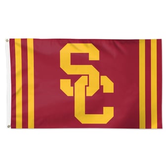 WinCraft USC Trojans 3' x 5' Vertical Stripe Deluxe Single-Sided Flag