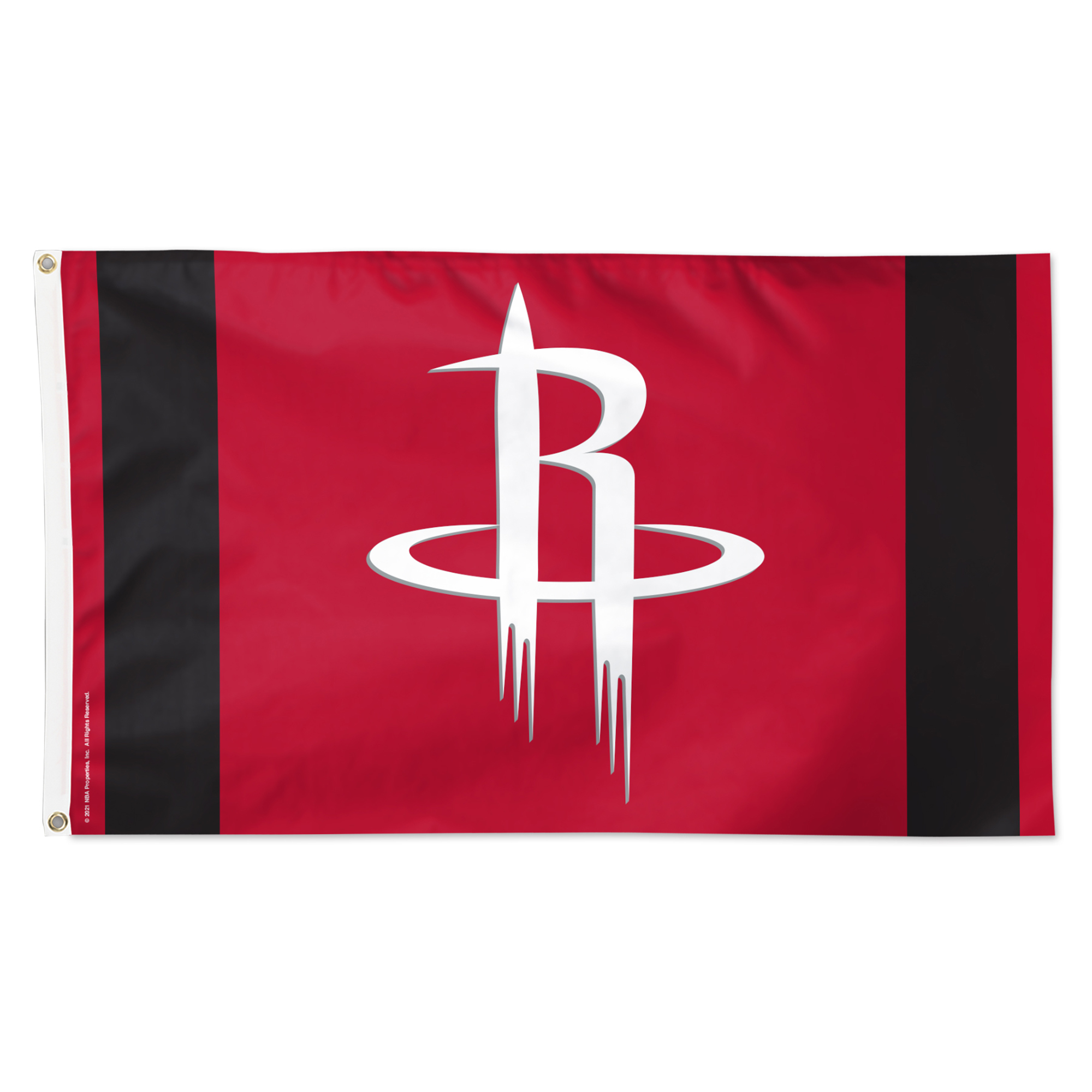 WinCraft Houston Rockets 3' x 5' Vertical Stripe Deluxe Single-Sided Flag