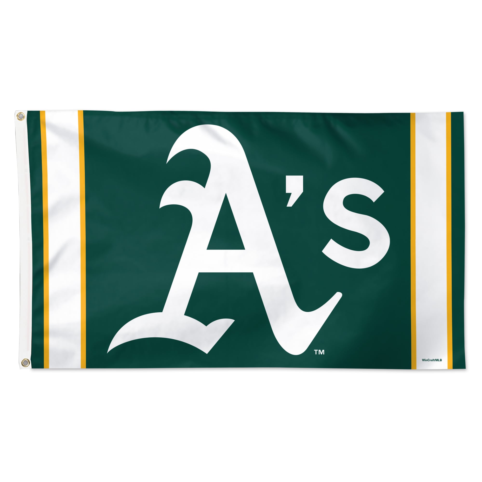 WinCraft Athletics 3' x 5' Vertical Stripe Deluxe Single-Sided Flag