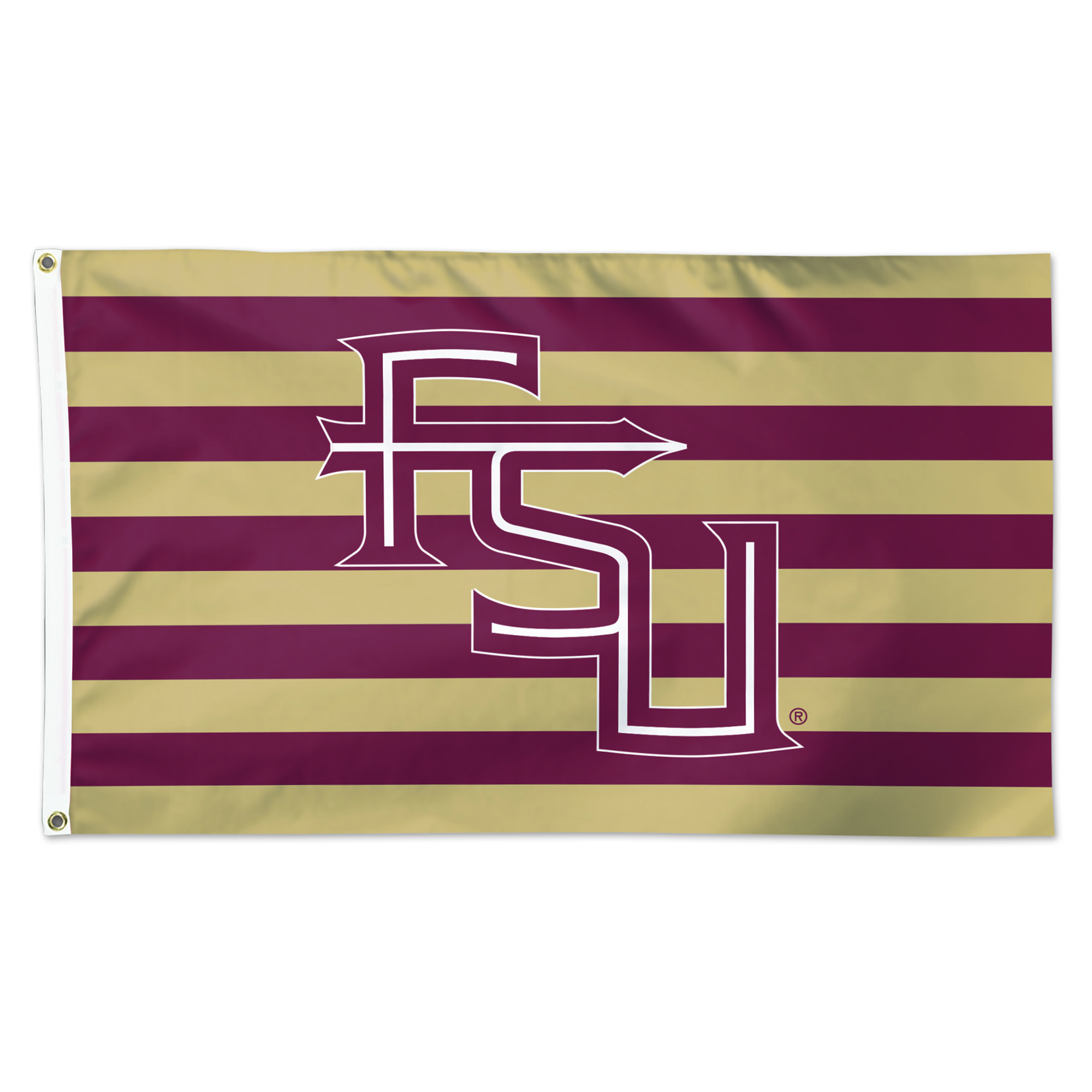 WinCraft Florida State Seminoles 3' x 5' Stripe Deluxe Single-Sided Flag