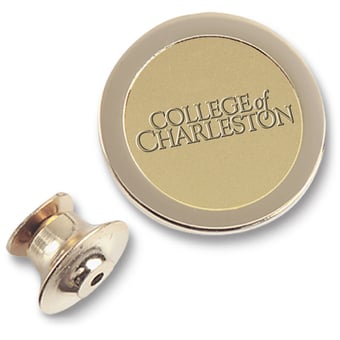 Gold Charleston Cougars Logo Lapel Pin