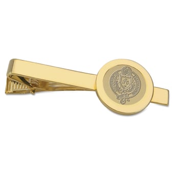Gold Fordham Rams Logo Tie Bar