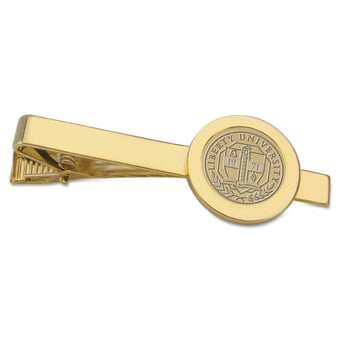 Gold Liberty Flames Logo Tie Bar