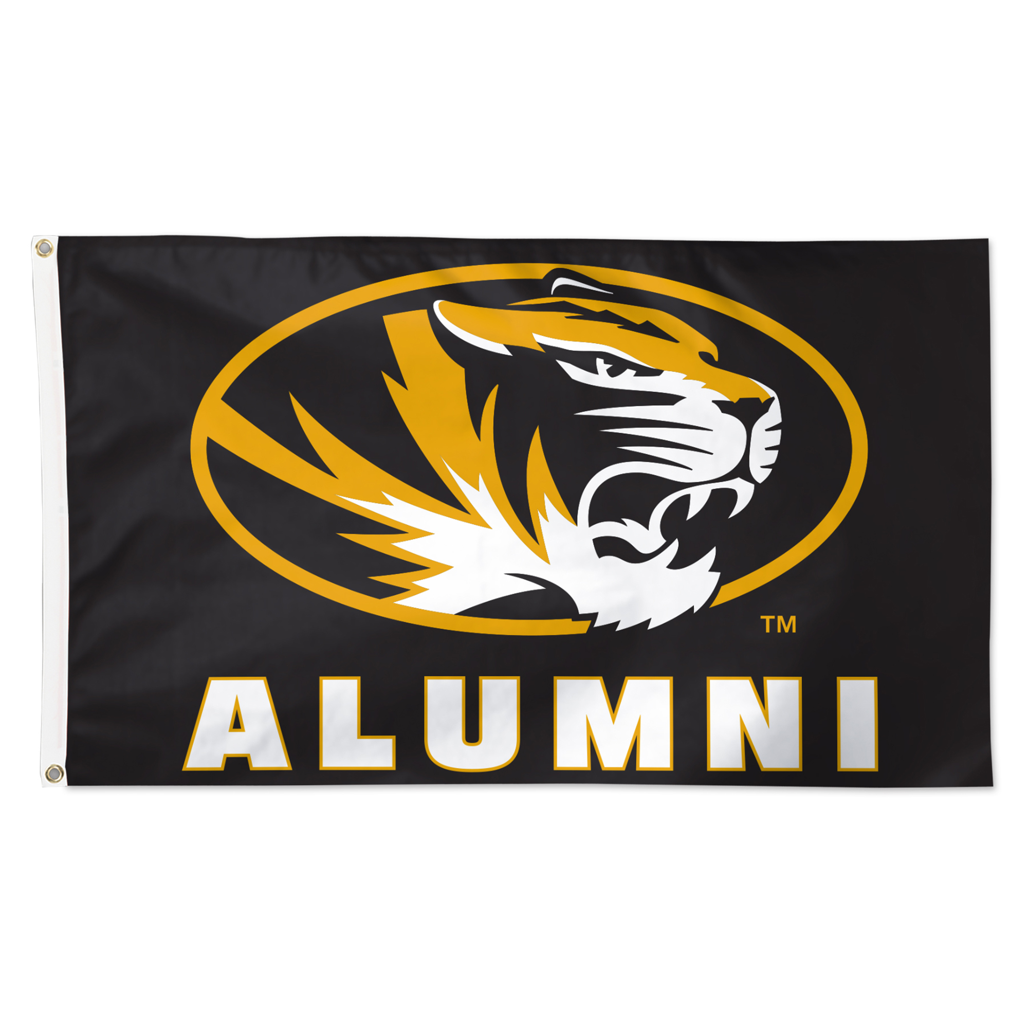 WinCraft Missouri Tigers 3' x 5' Single-Sided Deluxe Alumni School Supporter Flag