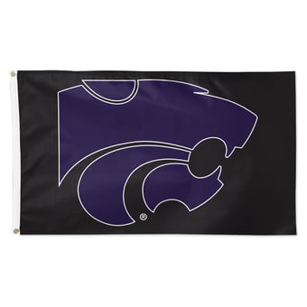 WinCraft Kansas State Wildcats 3' x 5' Single-Sided Vibrant Logo Deluxe Flag