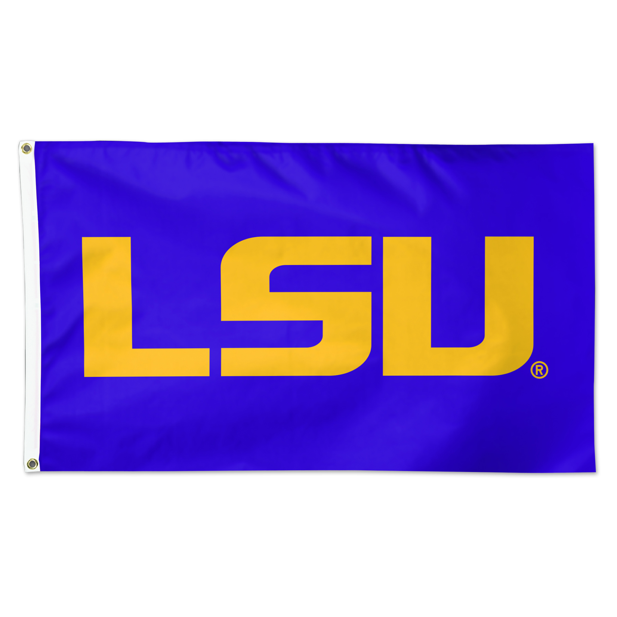 WinCraft LSU Tigers 3' x 5' Single-Sided Deluxe Primary Team Logo Flag