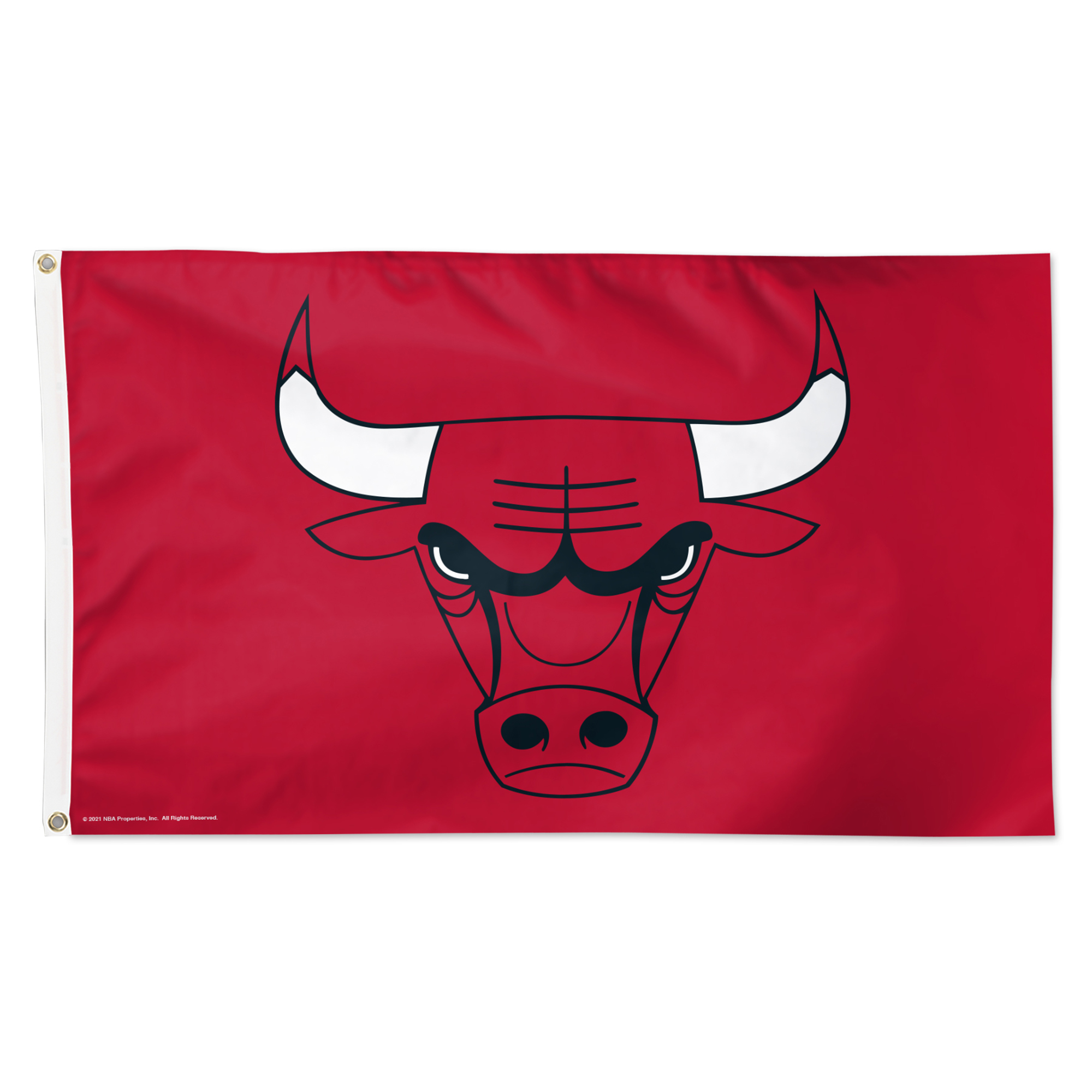 WinCraft Chicago Bulls 3' x 5' Single-Sided Deluxe Primary Team Logo Flag