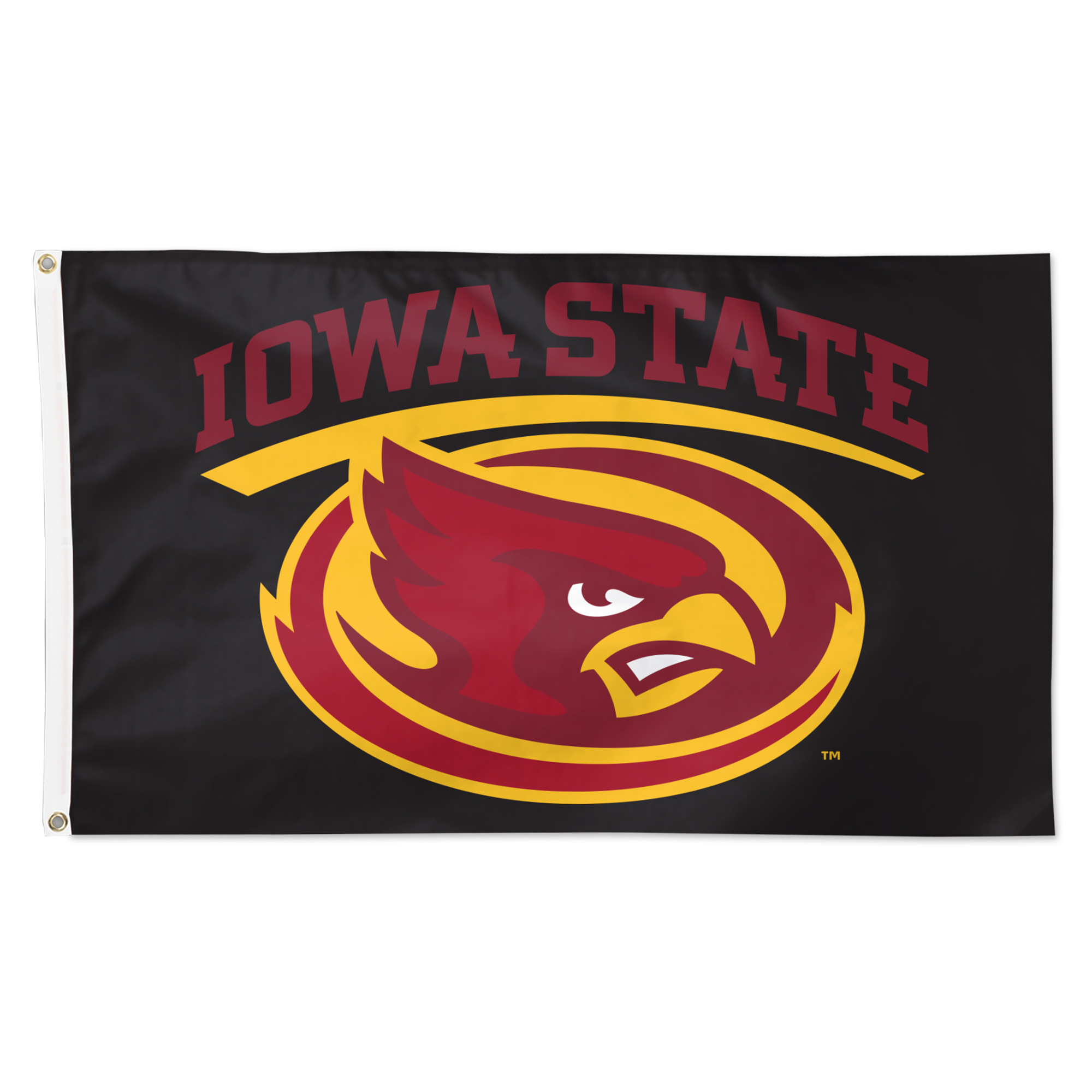 WinCraft Iowa State Cyclones 3' x 5' Single-Sided Deluxe Secondary Team Logo Flag
