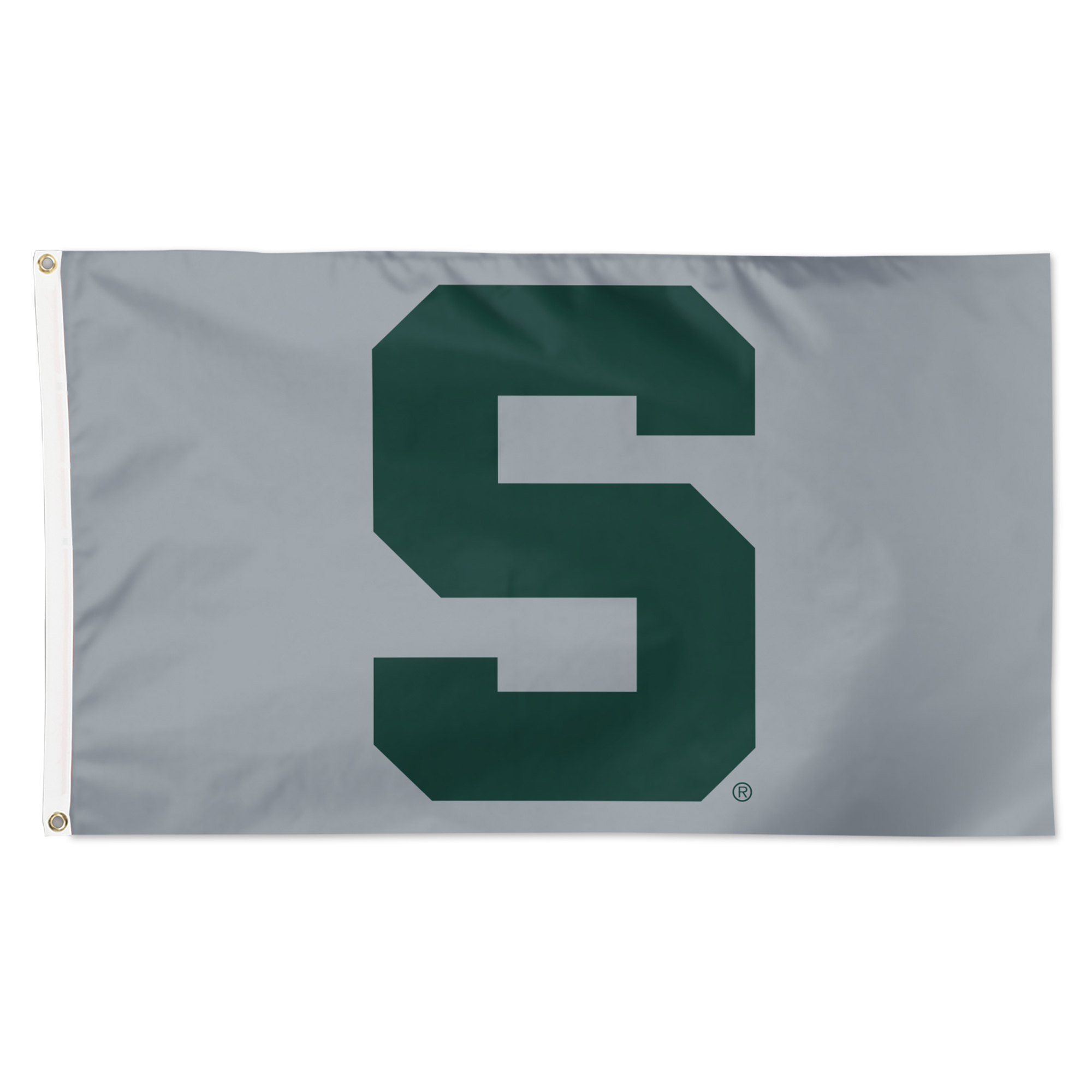 WinCraft Michigan State Spartans 3' x 5' Single-Sided Deluxe Secondary Team Logo Flag