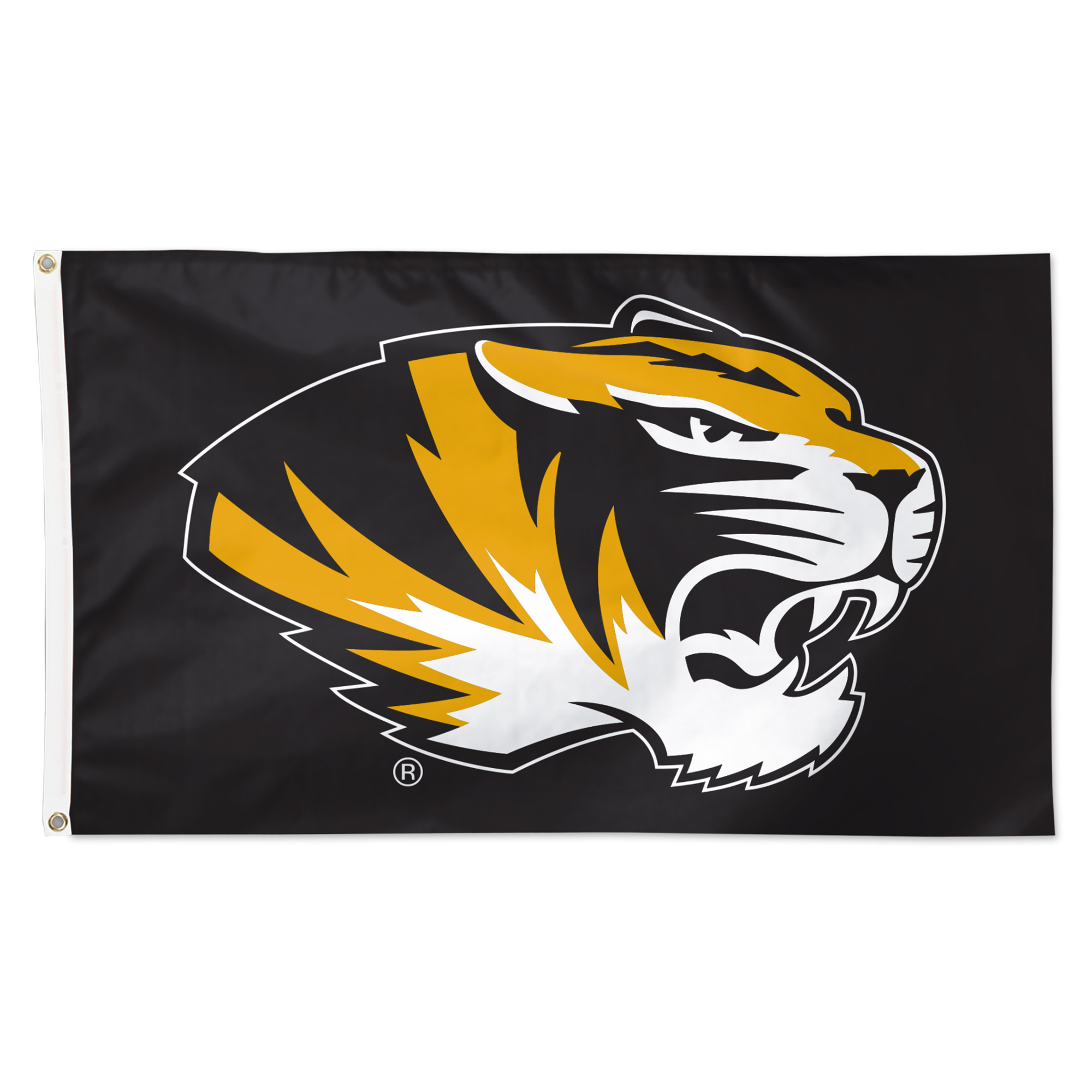 WinCraft Missouri Tigers 3' x 5' Single-Sided Deluxe Secondary Team Logo Flag