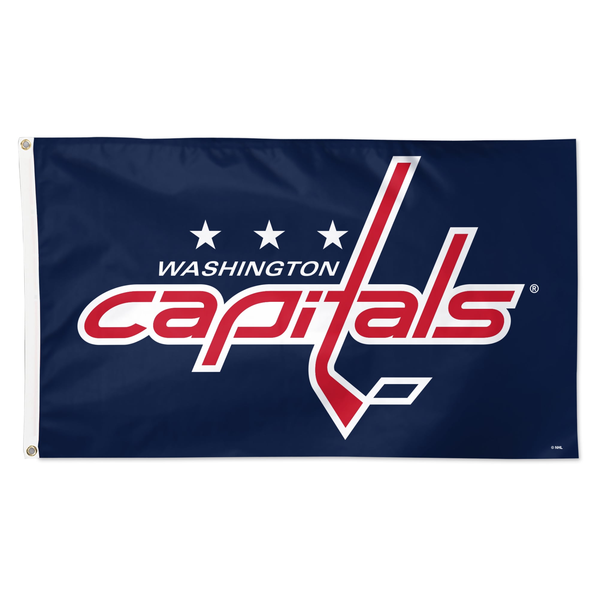 WinCraft Washington Capitals 3' x 5' Single-Sided Deluxe Secondary Team Logo Flag