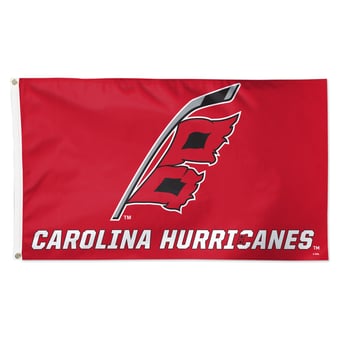 WinCraft Carolina Hurricanes 3' x 5' Single-Sided Deluxe Secondary Team Logo Flag