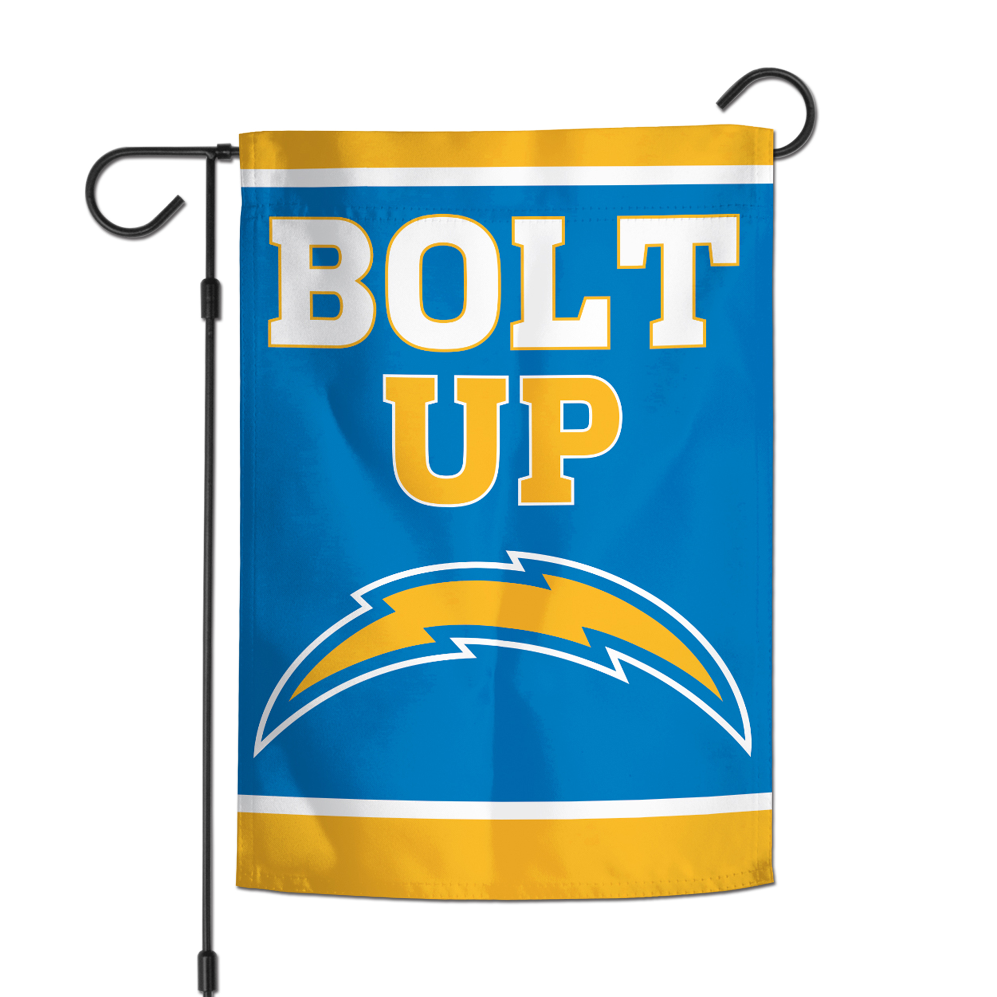 WinCraft Los Angeles Chargers 12'' x 18'' Double-Sided Slogan Garden Flag