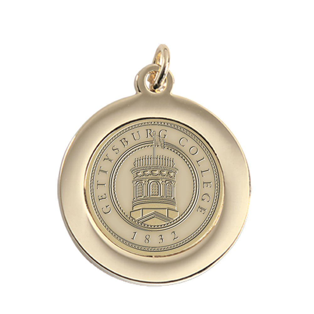 Gold Gettysburg Bullets Pendant