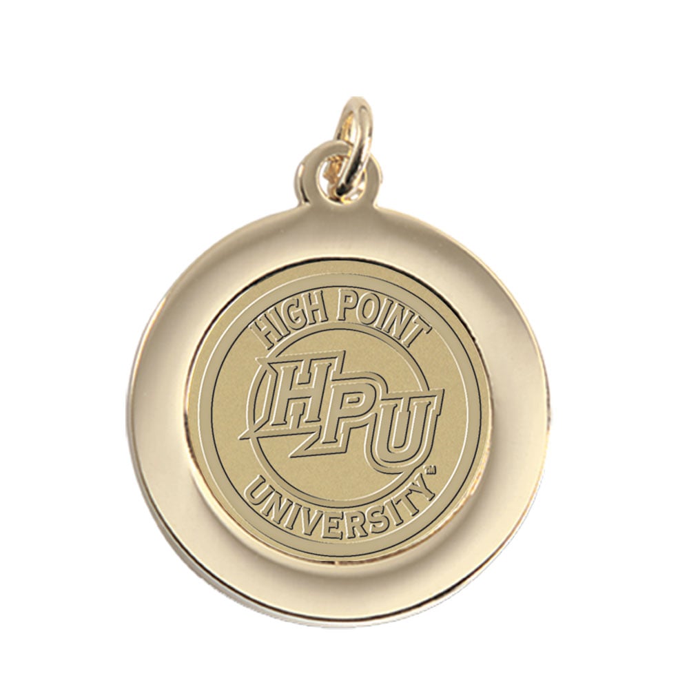 Gold High Point Panthers Pendant