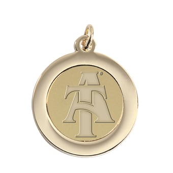 Gold North Carolina A&T Aggies Pendant