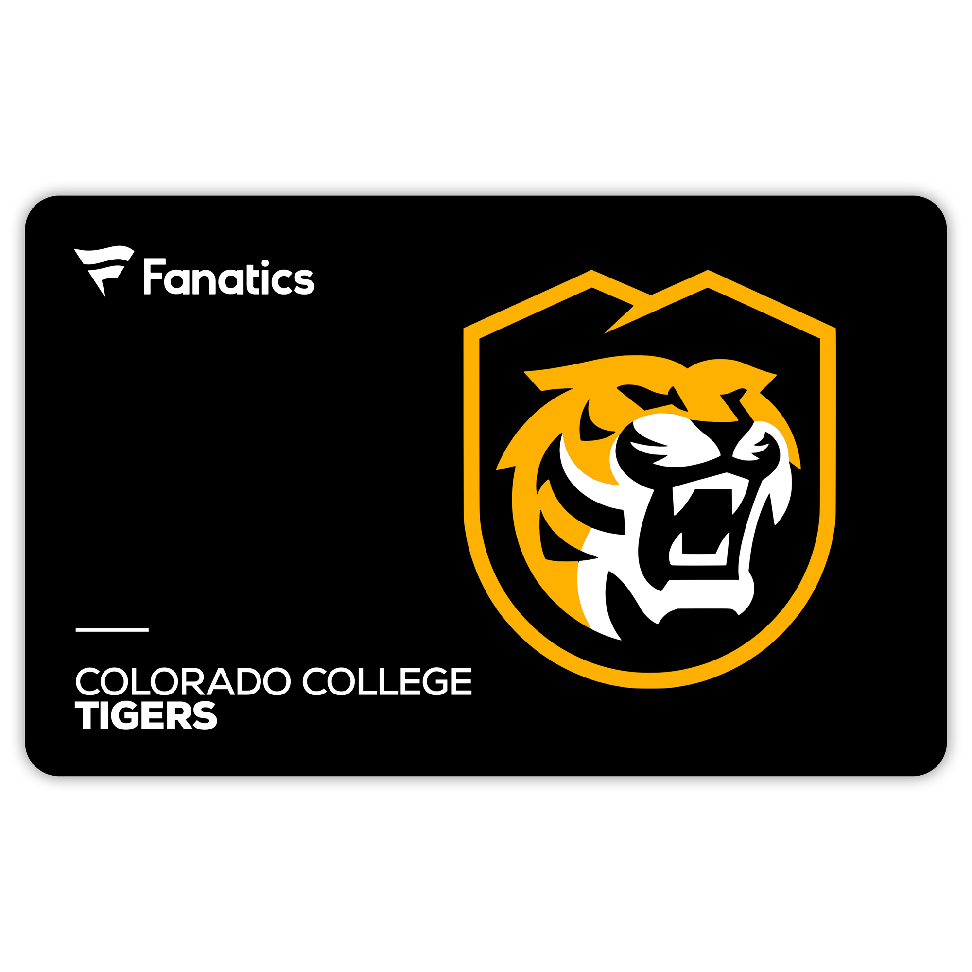 Colorado College Tigers Fanatics eGift Card ($10 - $500)