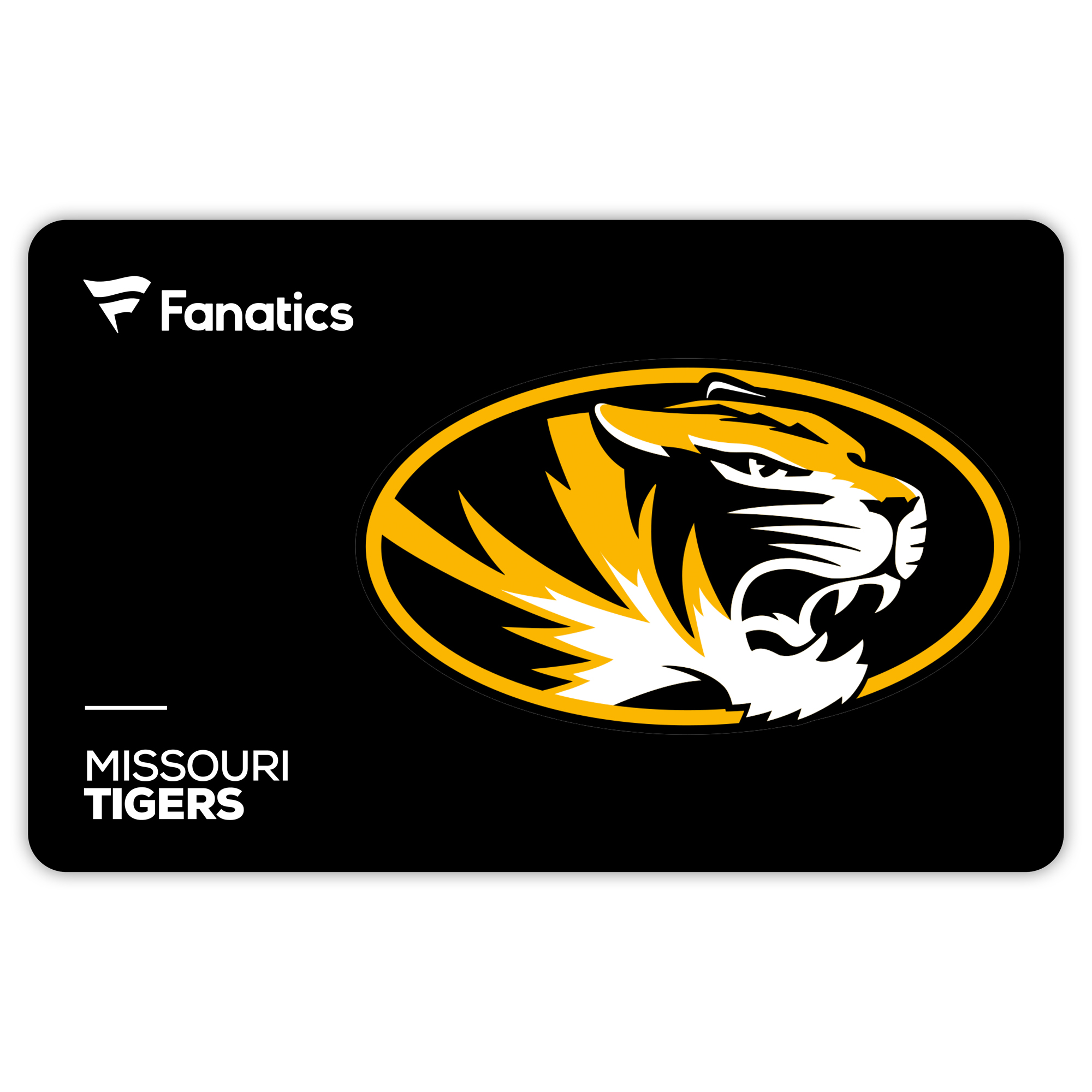 Missouri Tigers Fanatics eGift Card ($10 - $500)