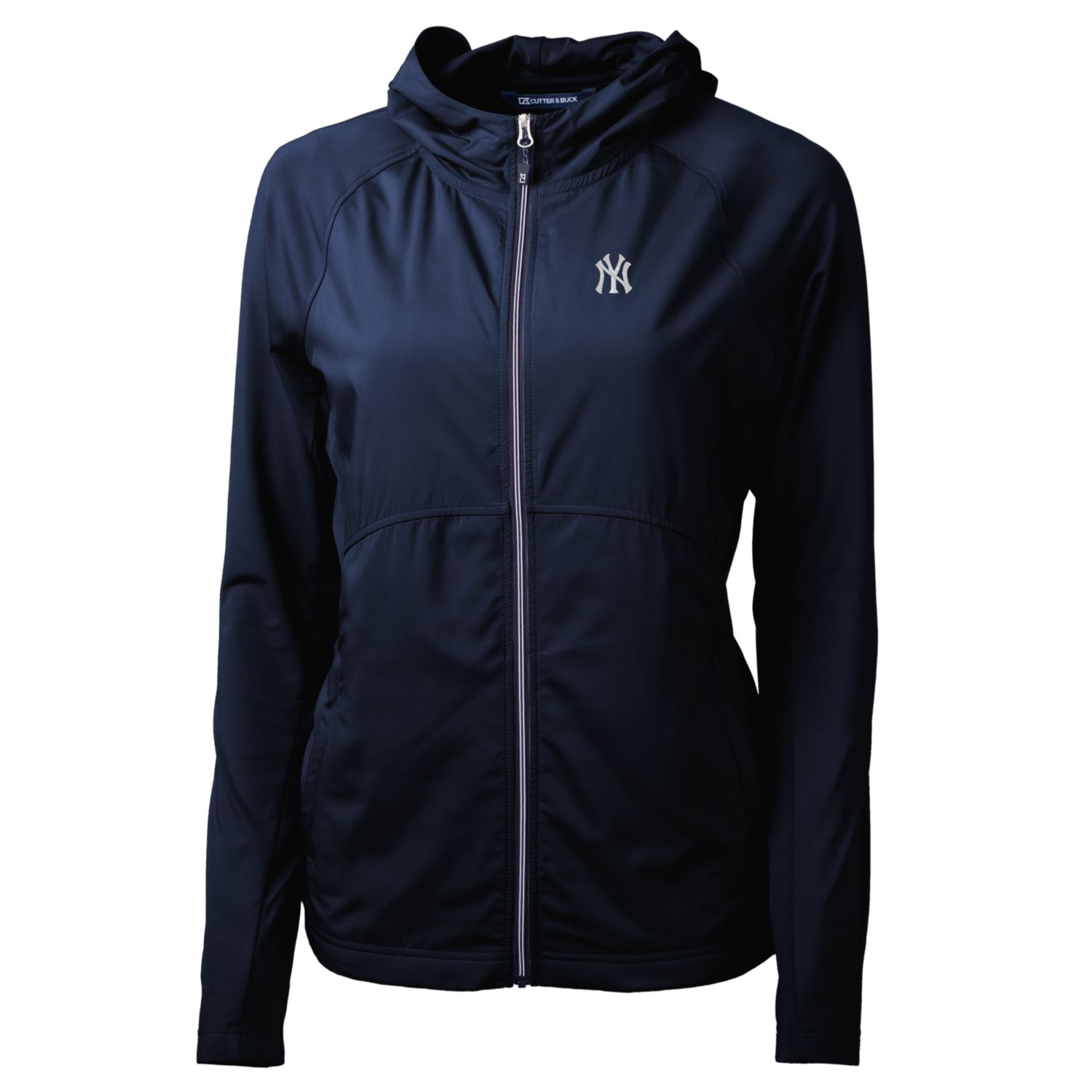 Women’s Cutter & Buck Navy New York Yankees Adapt Eco Knit Full-Zip Jacket Women’s Cutter & Buck Navy New York Yankees Adapt Eco Knit Full-Zip Jacket