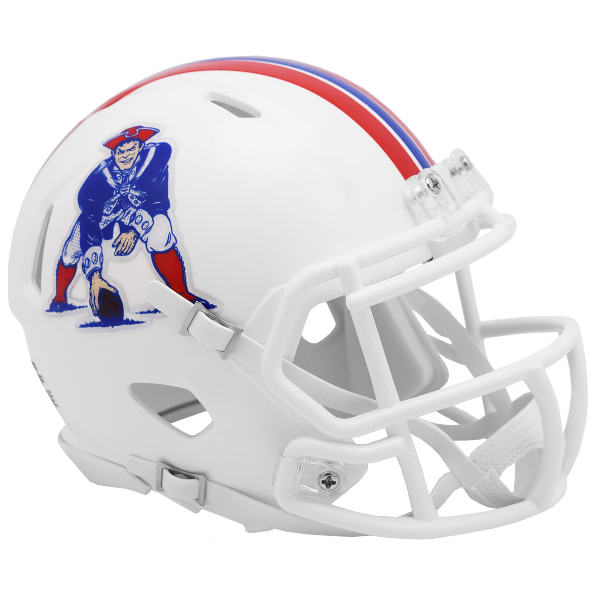 9585563625 Replica Mini Speed Style 1982-1989 T-B New England Patriots Helmet