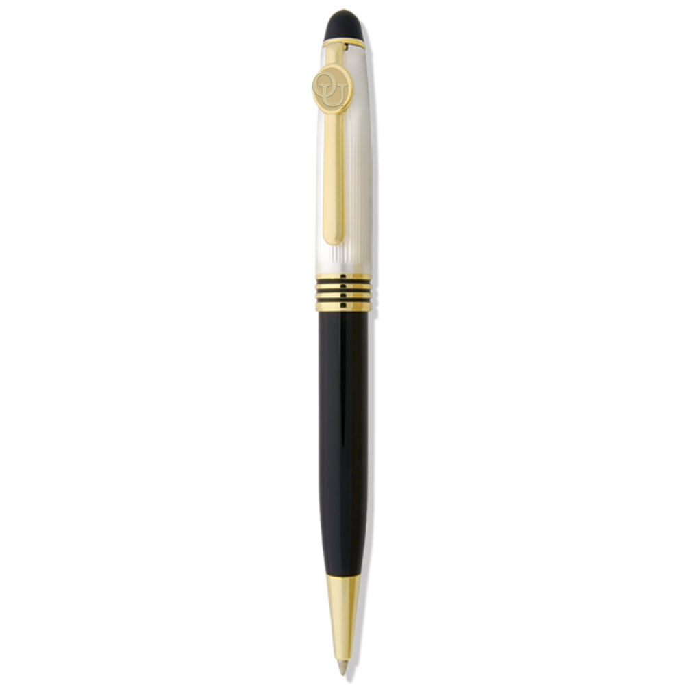 Black/Pearl Oakland Golden Grizzlies Ball Point Pen