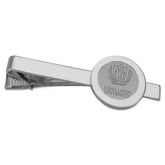 Men's Silver LLU Lions Logo Tie Bar