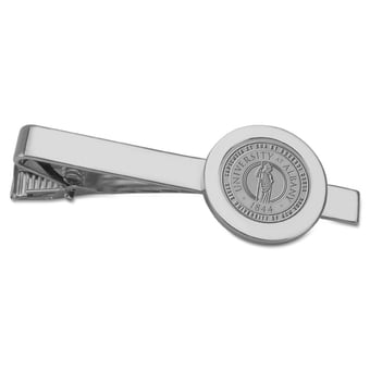 Men's Silver UAlbany Great Danes Shield Logo Tie Bar